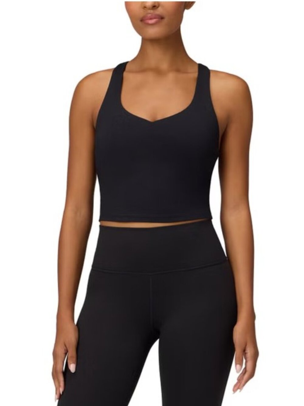 Fabletics Women's Anywhere Cropped Bra Tank NEW